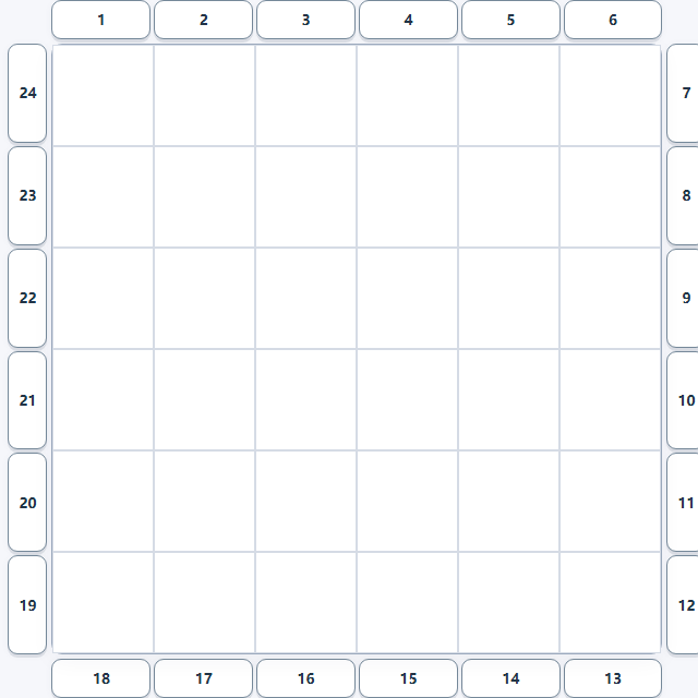 Black box game board