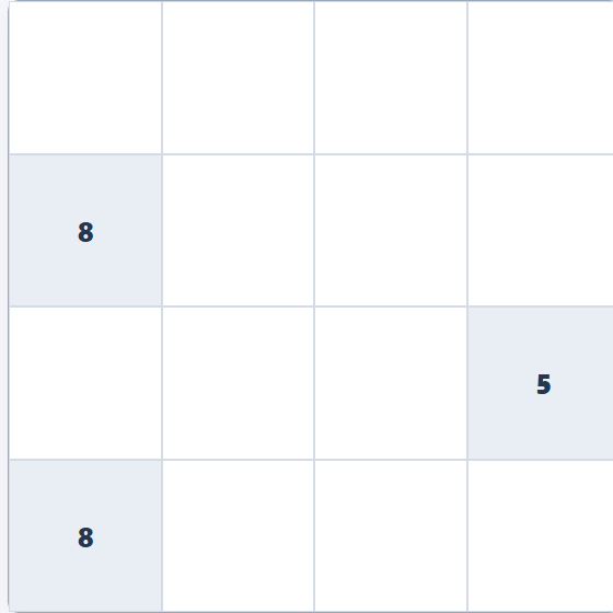Filling game board
