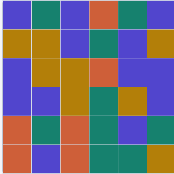 Flood game board