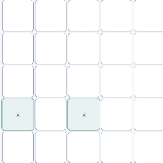 Cube nets game board