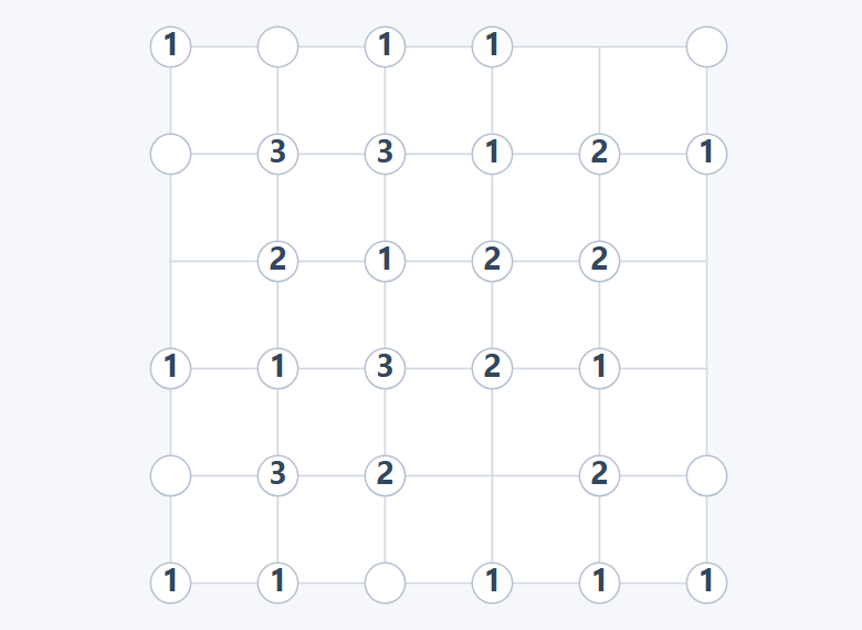 Slant game board